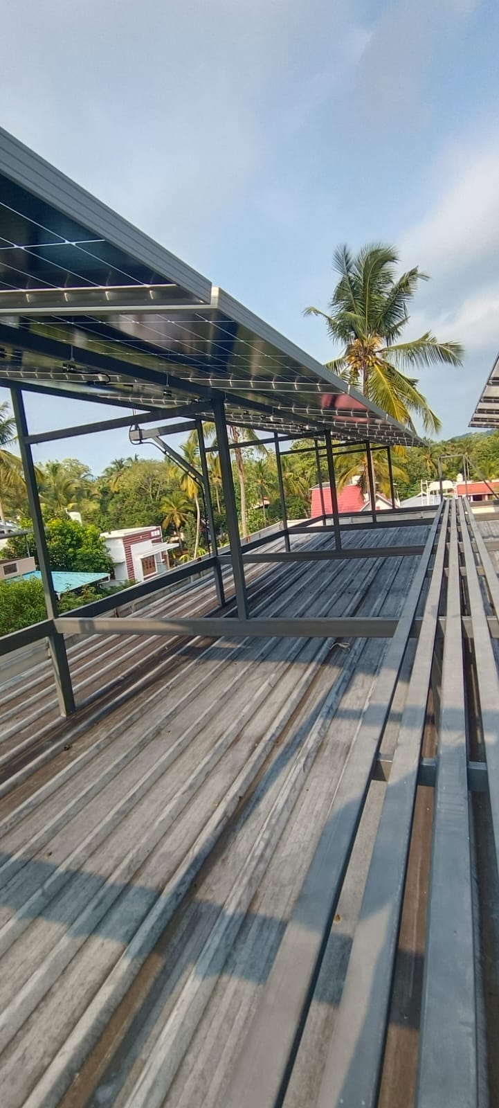 Image of 12KW HYBRID SOLAR SYSTEM project in PATTURAIKKAL, THRISSUR